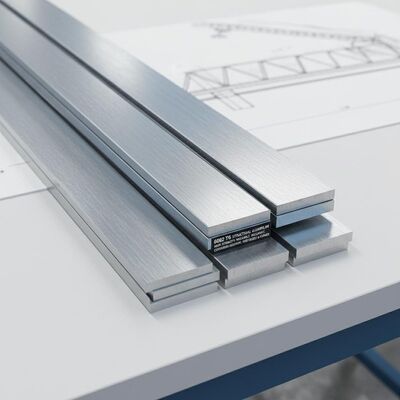 6082 T6 Structurele platte staaf van aluminium hoge sterkte lasbaar corrosiebestendig voor bruggen en kranen