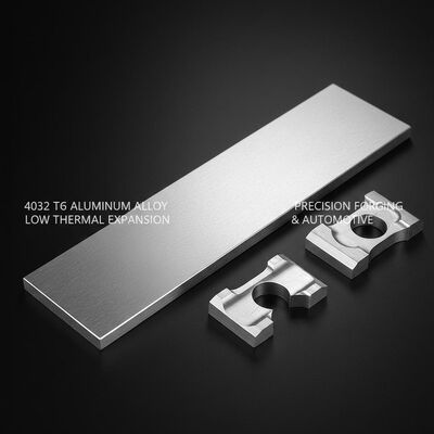 4032 T6 Platte staaf van hoog silicium-aluminiumlegering met lage thermische uitbreiding voor precisie smeden en automotive zuigers