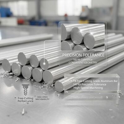 Geanodiseerd Architectonisch 6060 Aluminium Ronde Staaf Decoratief Gevelprofiel Ronde Staaf