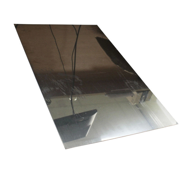 430 Spiegel gepolijst roestvrij staalplaat 8K Afwerking ASTM A240 0,5-2,0 mm 1219x2438 mm voor decoratieve wandbekleding