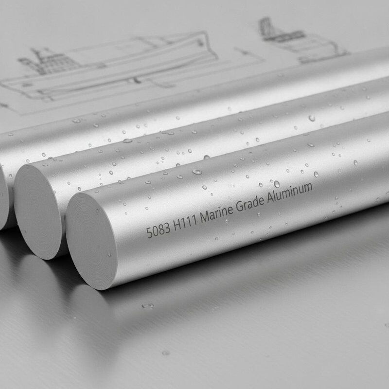 5083 H111 Ruim aluminiumstaaf voor scheepsbouw, bestand tegen corrosie door zoutwater