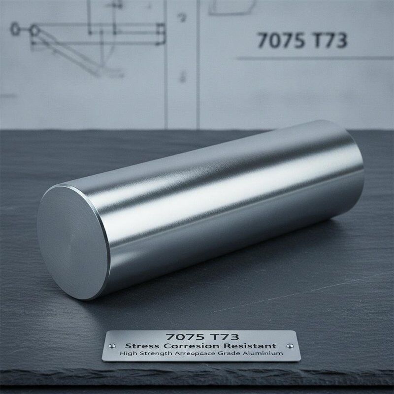 7075 T73 Spanningscorrosiebestendig Hoogsterkte Ruimtevaart Aluminium ronde staaf