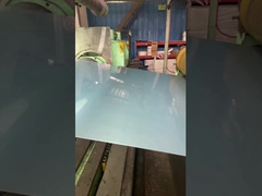 Platen van roestvrij staal