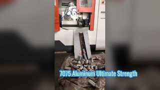 7075 aluminium staaf hoge sterkte voor lucht- en ruimtevaart